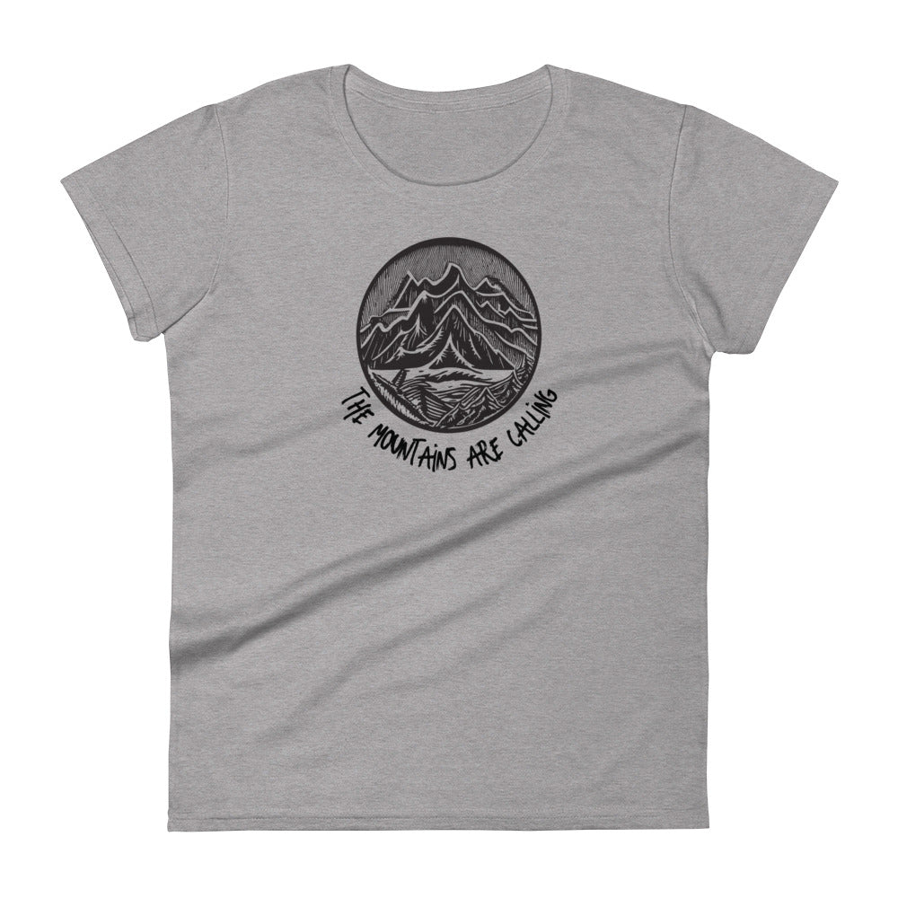 The Mountains Are Calling Women's short sleeve t-shirt